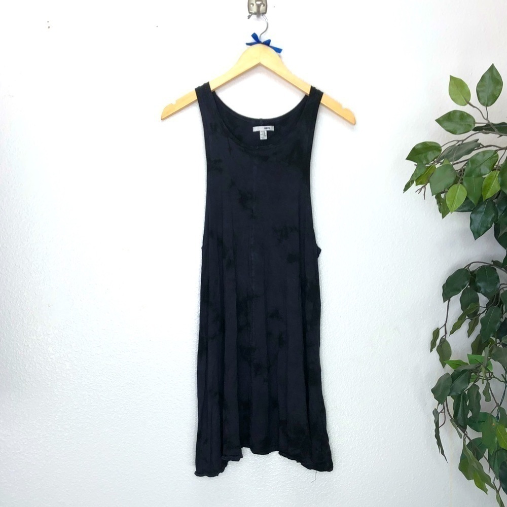Society Amuse Black Tie Dye Dress
